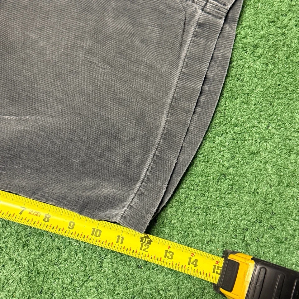 Pantalones Cortos De Colección Años 90 Gris Pana Gap Ropa de Trabajo Talla: 34X12 Foto 4 de 4