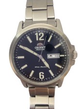 ORIENT Automatic Watch Analog Stainless BLK SLV F692 UAF0