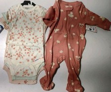 Baby Girl Sleeper 0-3M Bodysuits 3M Gerber