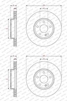 2X Ferodo 295Mm Bremsscheiben BelÜFtet Vorne Passend FüR Mercedes A-KLASSE B-KLA