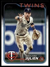 2024 Topps Edouard Julien Minnesota Twins #596