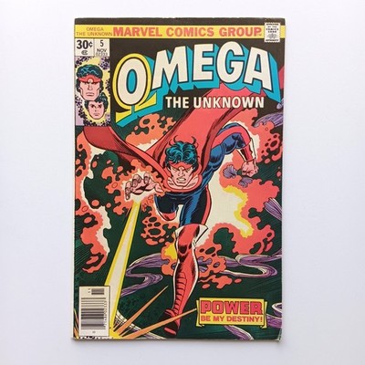 Omega the Unknown #5 (1976) Marvel Comics Z 1-2 FN