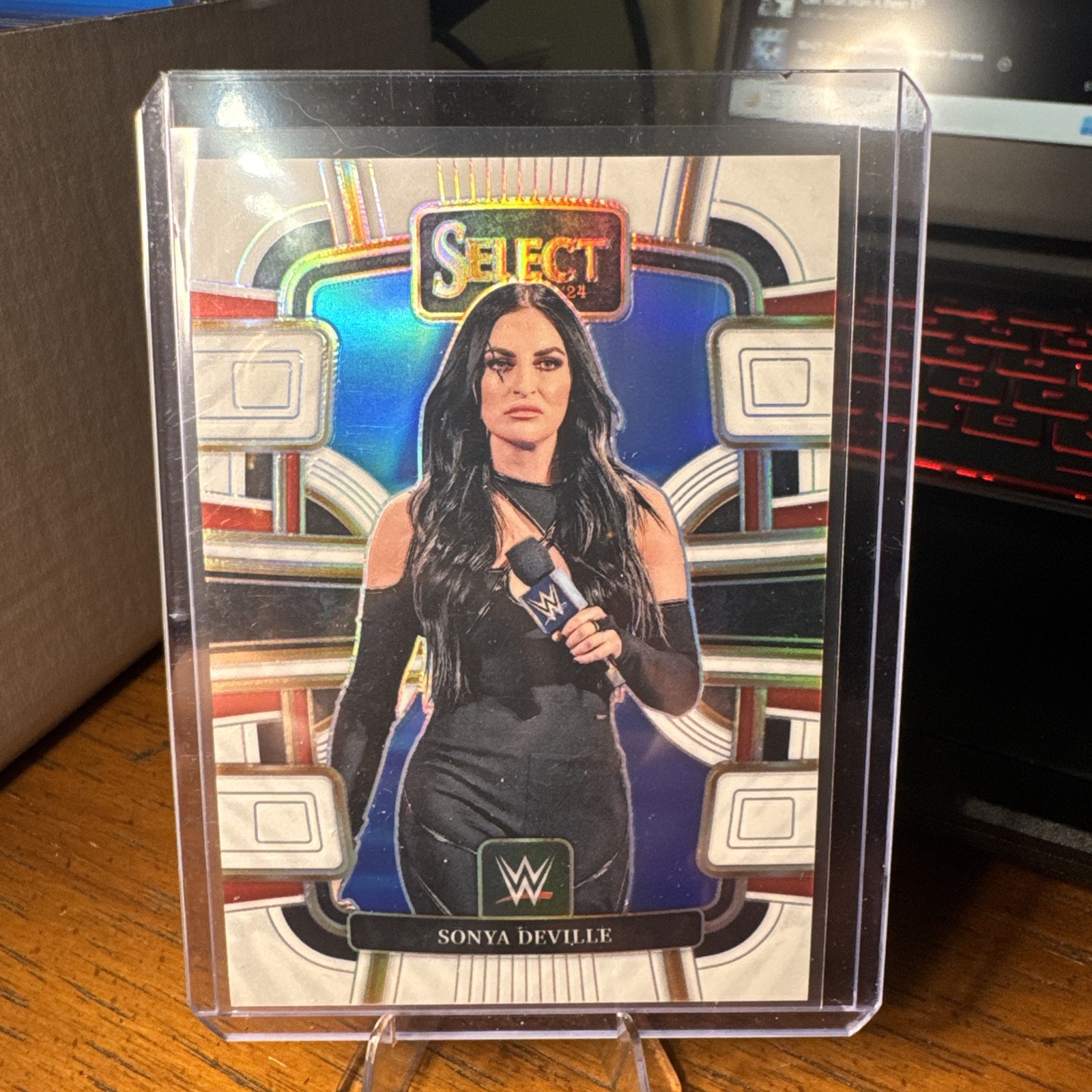 2024 Panini Select WWE Sonya Deville #62 White Prizms #/125
