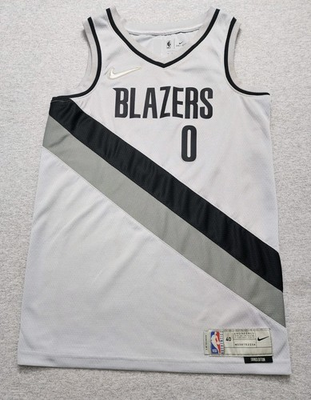 #ad Nike Portland Trail Blazers Damian Lillard Earned Edition Swingman Jersey Size S $75.00
