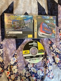 Sega Saturn Games 6 Japan Region Games Virtua Fighter Tomb Raider Daytona Usa