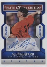 2014 Panini Elite Extra Edition Prospects 13/50 Nick Howard #52 Auto 06z2