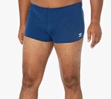 Speedo Endurance+ Square Leg Men's Size 30 Competition Water Sports in Navy
