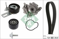 INA 530 0760 30 Wasserpumpe & Zahnriemensatz FüR CitroËN DS Fiat Ford Opel