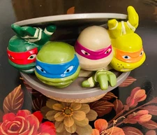 Teenage Mutant Ninja Turtles Figures Birthday Cake Topper, Sewer Lid TMNT