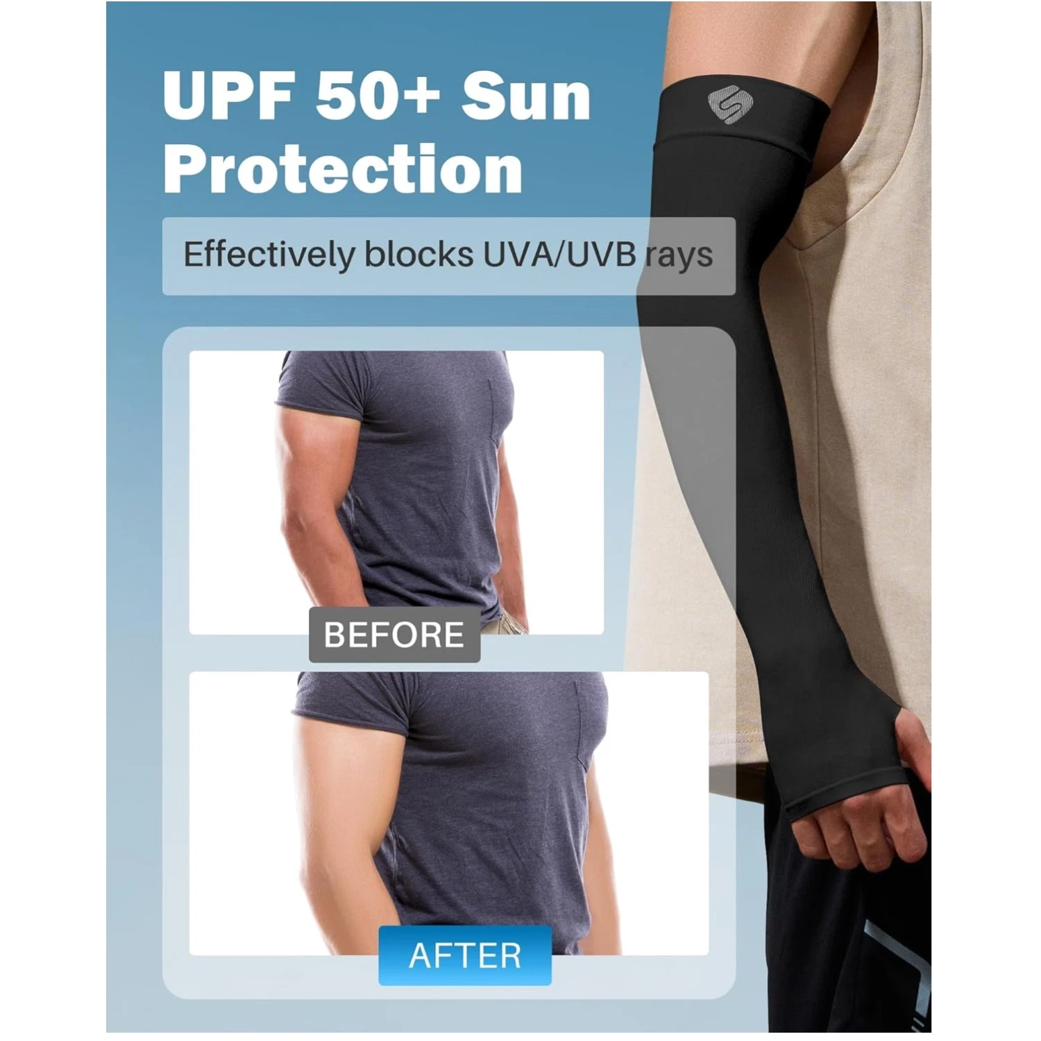 Nylon Compression Arm Sleeves for Outdoor Sports