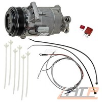 Kompressor Klima Klimaanlage Klimakompressor FÜR Opel Astra H 1.6 + Turbo 1.8