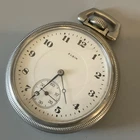 Works! 1907 Elgin Antique 15J 16s Grade 313 Model 7 Pocket Watch