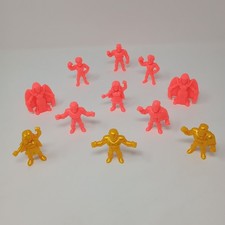 Wendy's DC Super Heroes  Villains SERIES 2 Red Gold WB Mini Figures LOT OF 11