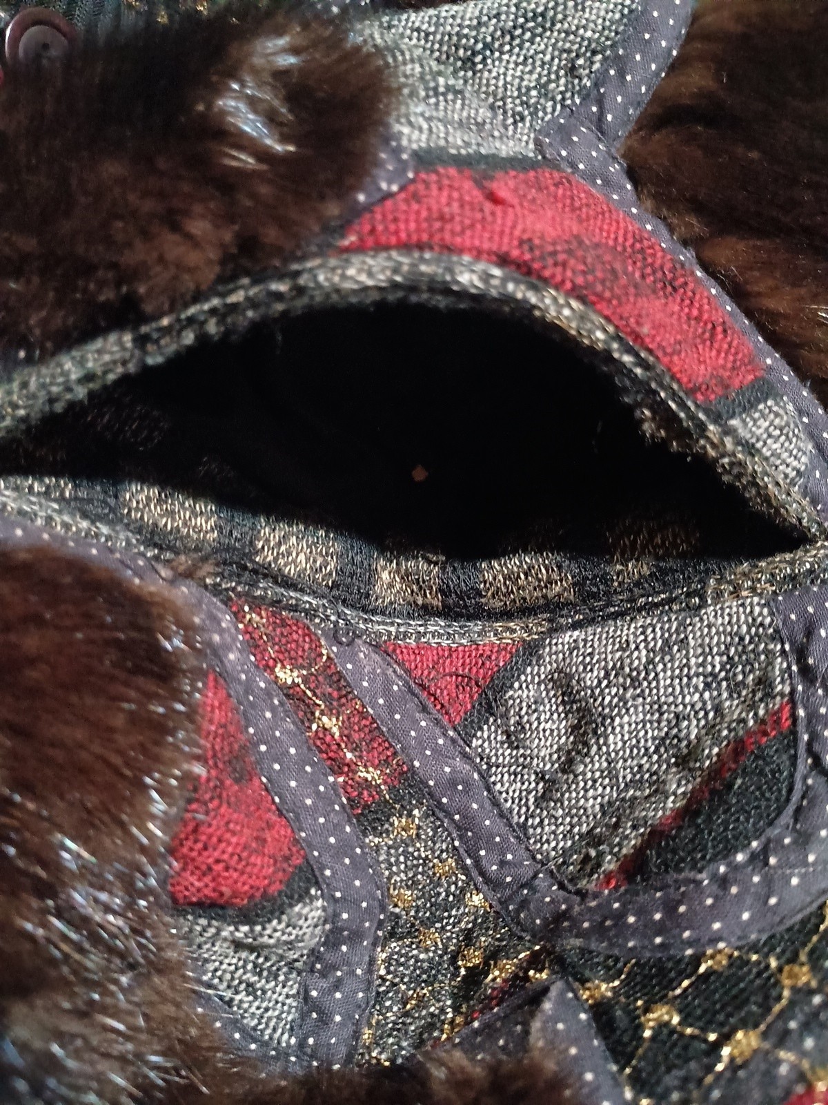 Koos Couture Jacket Mink Patchwork Large Koos Van… - image 11