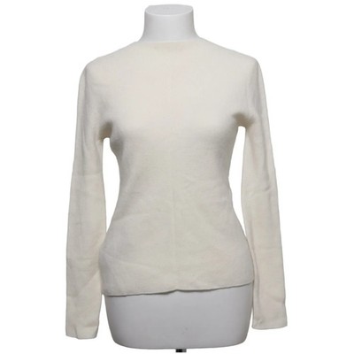 Vivaia, Strickpullover, Größe: S, Weiß, Wolle, Einfarbig, Rippenstrick #6mv
