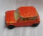 Lesney Matchbox Superfast No. 29 Racing Mini 1970 Orange Made in United Kingdom