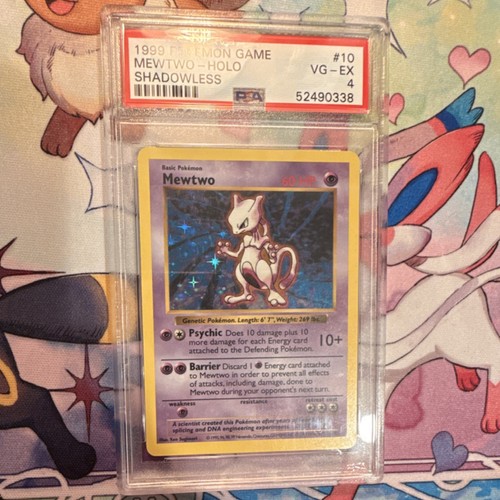 Mewtwo (Shadowless) graded PSA 4 for sale on eBay
