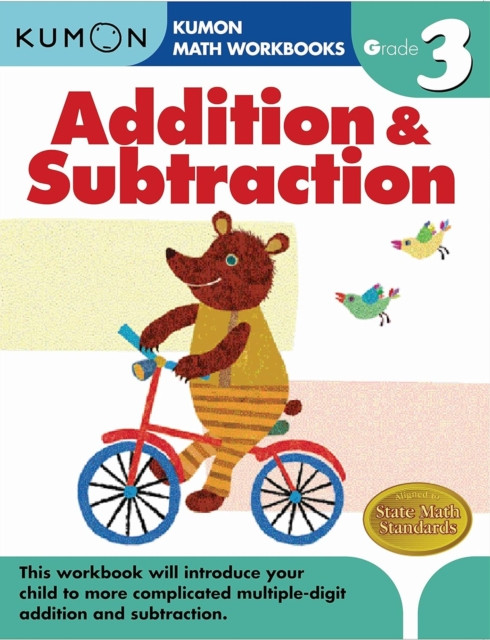 Kumon Grade 3 Addition & Subtraction by Kumon Publishing (Paperback Book)