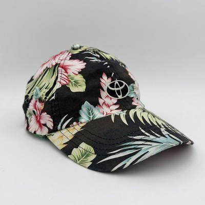 VTG 90s Toyota Floral Hat Cap Hawaiian Grandma Dadcore Corolla Camry