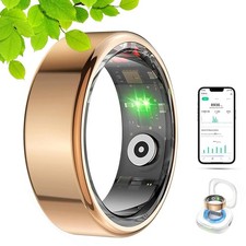 Smart Ring for Women  Men IP68 Waterproof Fitness Ring Smart Ring Health Tra...