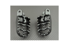 Paar Cross-Fußrasten aus Stahl rechts und links für Honda XR650L 1996-2005