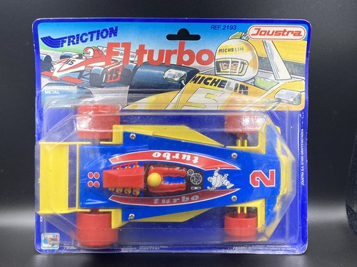 JOUSTRA - PORCHE , Voiture de course , grand volant , neuf dans sa