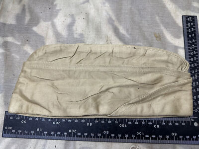 Original WW2 US Army Garrison Side Cap Mütze - Old Stock - Combat Servicable