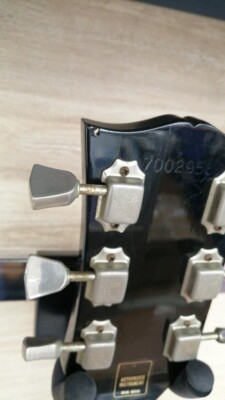 Gibson Les Paul Standard Black Made in USA 1979 Vintage Solid