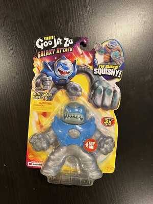 NEW Heroes of Goo Jit Zu Galaxy Attack Astro Thrash Super Squishy Action Figure