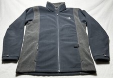The North Face Navy Fleece Jacket Kids Boys Size XLT206 T606 F09 Grey READ 