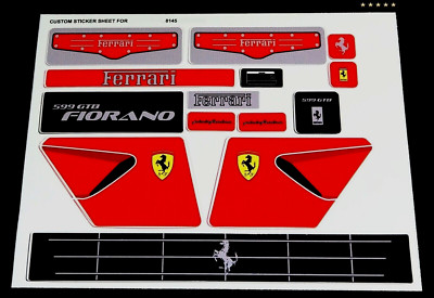 Custom Aufkleber für 8145 Replacement Sticker