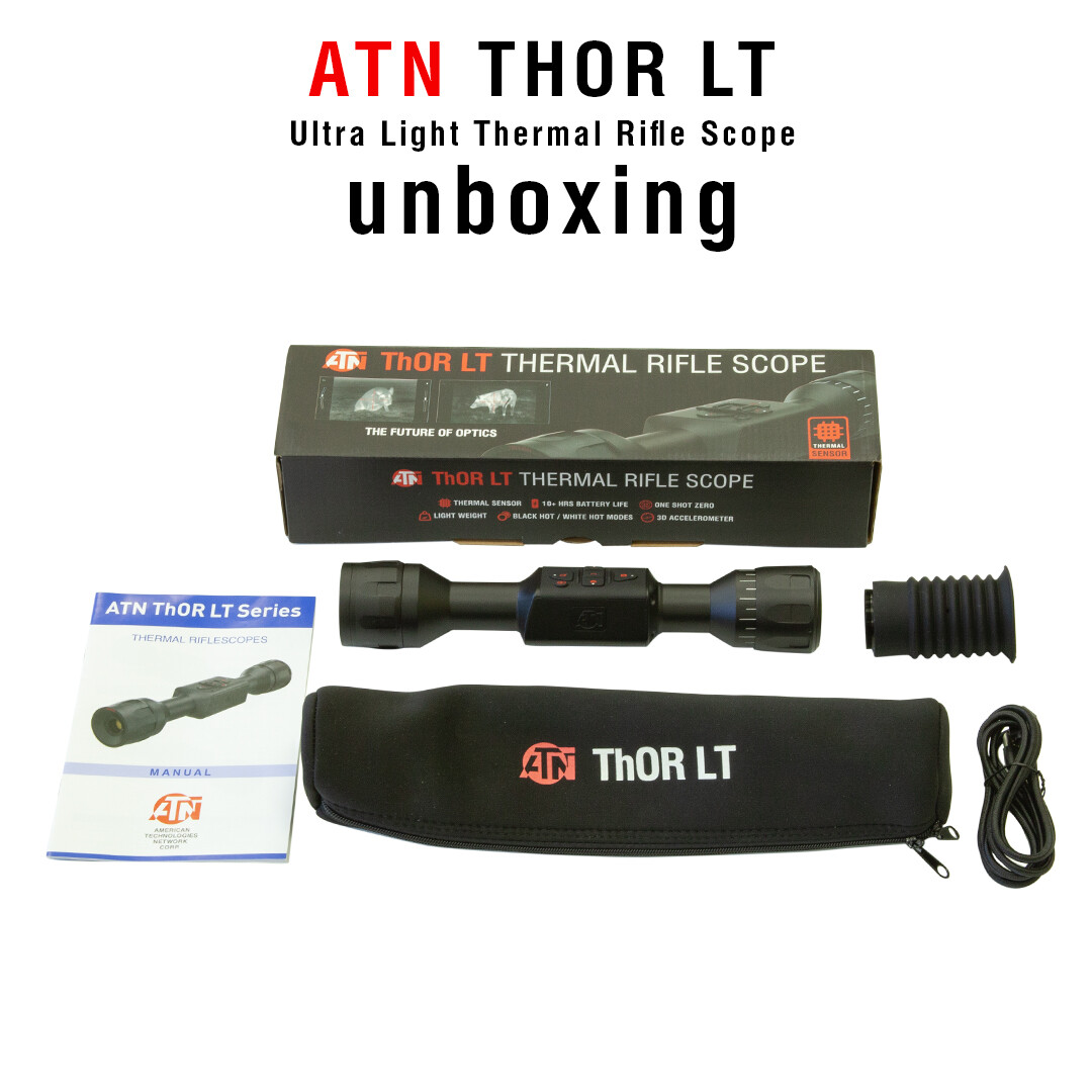Refurbished ATN Mossy Oak Bottomland Thor LT 320 2-4x Thermal Rifle Scope