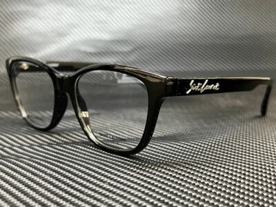 YSL SAINT LAURENT SL 338 001 Black Cat Eye 53 mm Women's Sunglasses | eBay