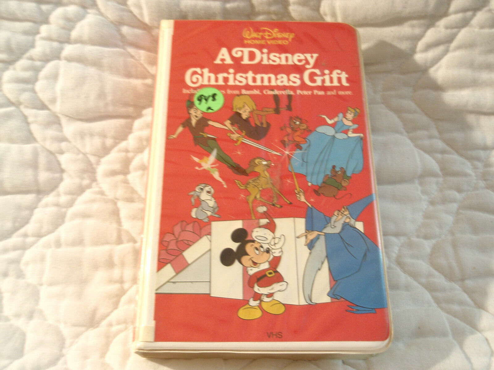 A DISNEY CHRISTMAS GIFT VHS CLAMSHELL #224VS BAMBI PETER PAN CINDERELLA  PLUTO 12257224030 | eBay