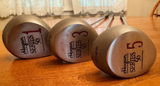 3 Piece Wood Set Ben Hogan SERIES 56 1, 3, 5 RH Steel Shaft Lot of 3