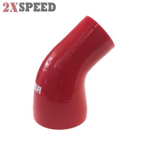 4PLY Silicone 45 Degree Elbow Intercooler Turbo Hose Pipe 45mm 1.75" 1-3/4" BK E - Foto 10