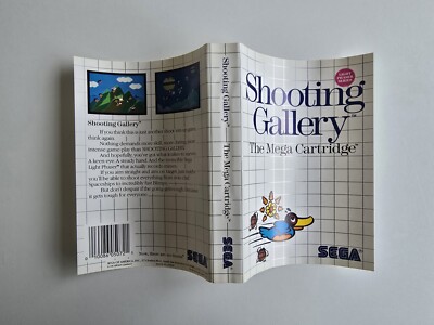 Shooting Gallery Complet Sur Sega Master System - PAL FR - Bon état