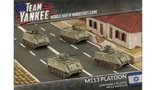 Team Yankee TIBX03 M113 Platoon (4 APCs) Plastic Gaming Miniatures