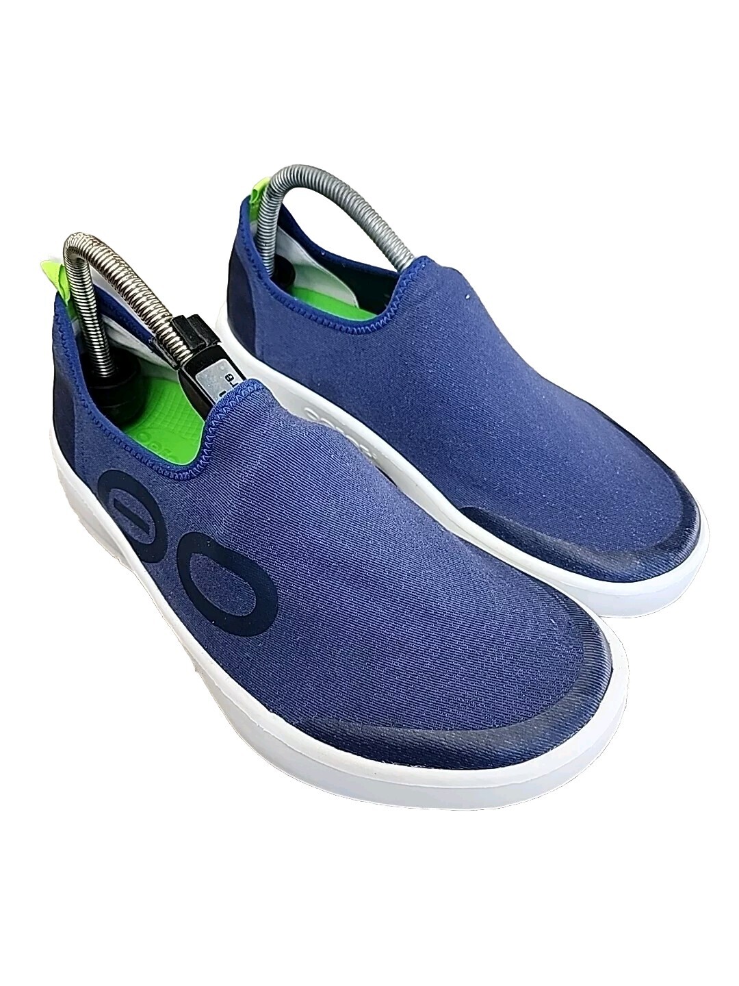 SAOLA Scarpe Oofos uomo 9 5 blu OOmg scarpe sportive basse $139 prezzo al pubblico