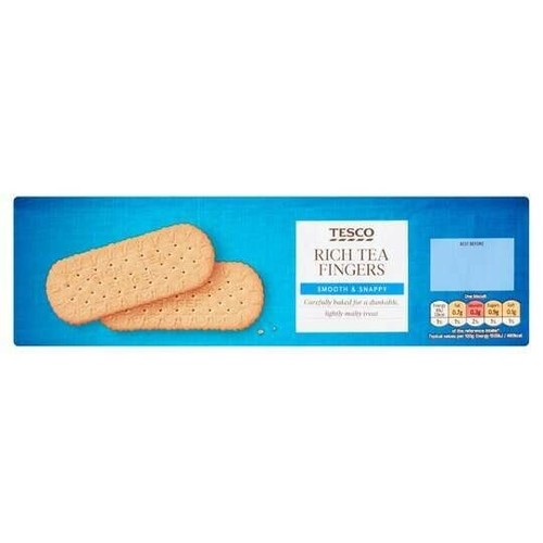 Tesco Rich Tea Finger Biscuits 250G X 2 eBay