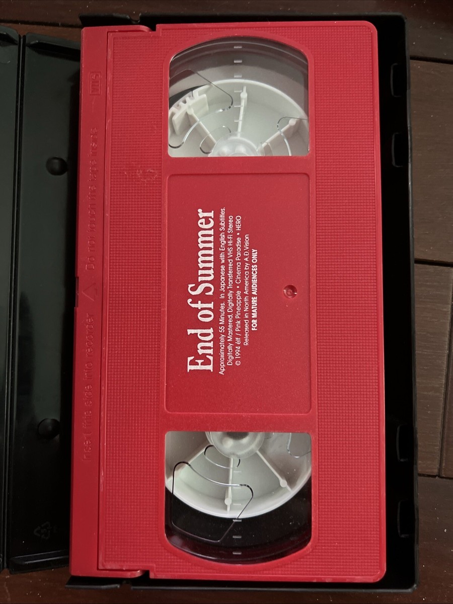 その他 Summer's End [VHS] End Of Summer 1 VHS Anime 18+ Rare Oop English Subbed Soft Cel | eBay