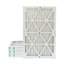 Glasfloss ZL 10x20x2 MERV 10 Pleated AC Furnace Air Filters. Quantity 4.