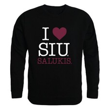 Southern Illinois University Salukis SIU I Love Crewneck Sweatshirt Sweater