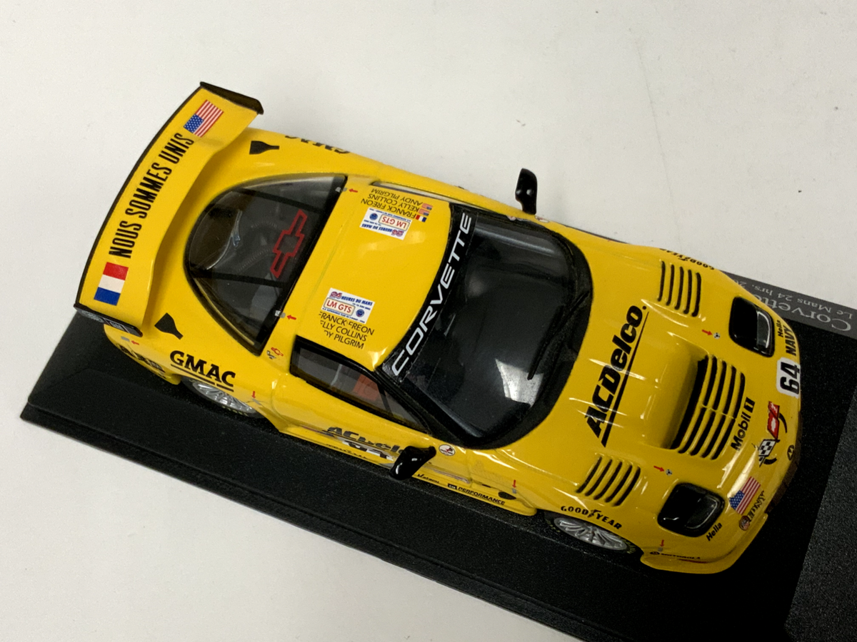 1/43 Minichamps Chevrolet Corvette C5R 2002 LeMans Car #64 400