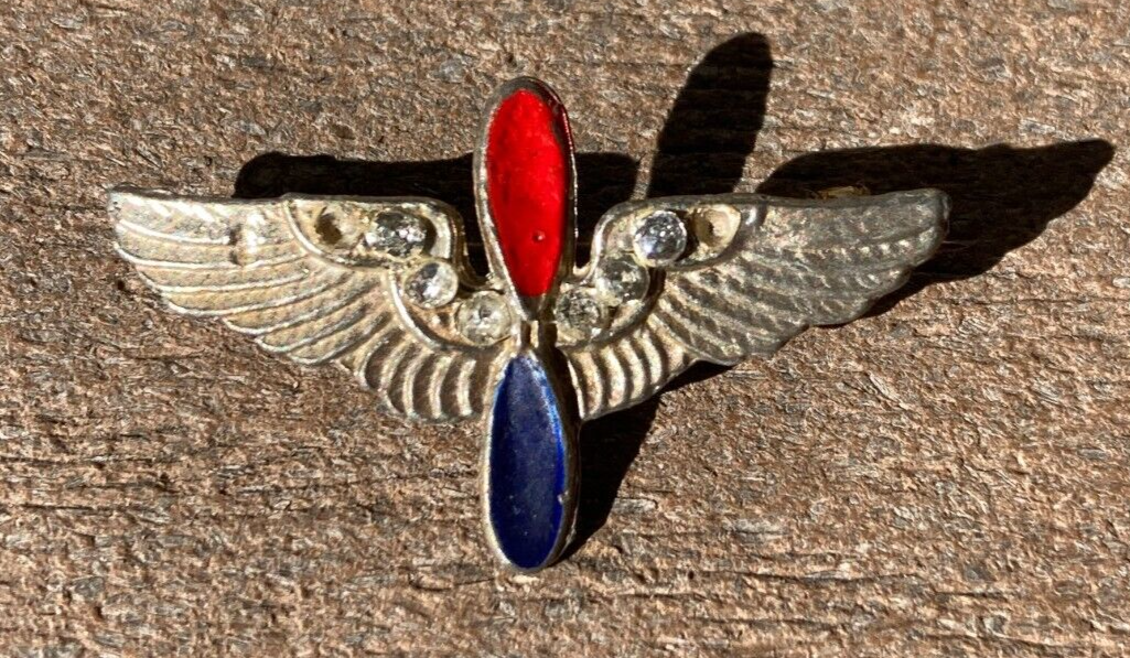 WW2 Homefront Sweetheart USAAF US Army Air Force Prop Wing Pin | eBay