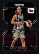 2022 Panini Prizm WNBA #165 Becky Hammon W25 San Antonio Stars Las Vegas Aces