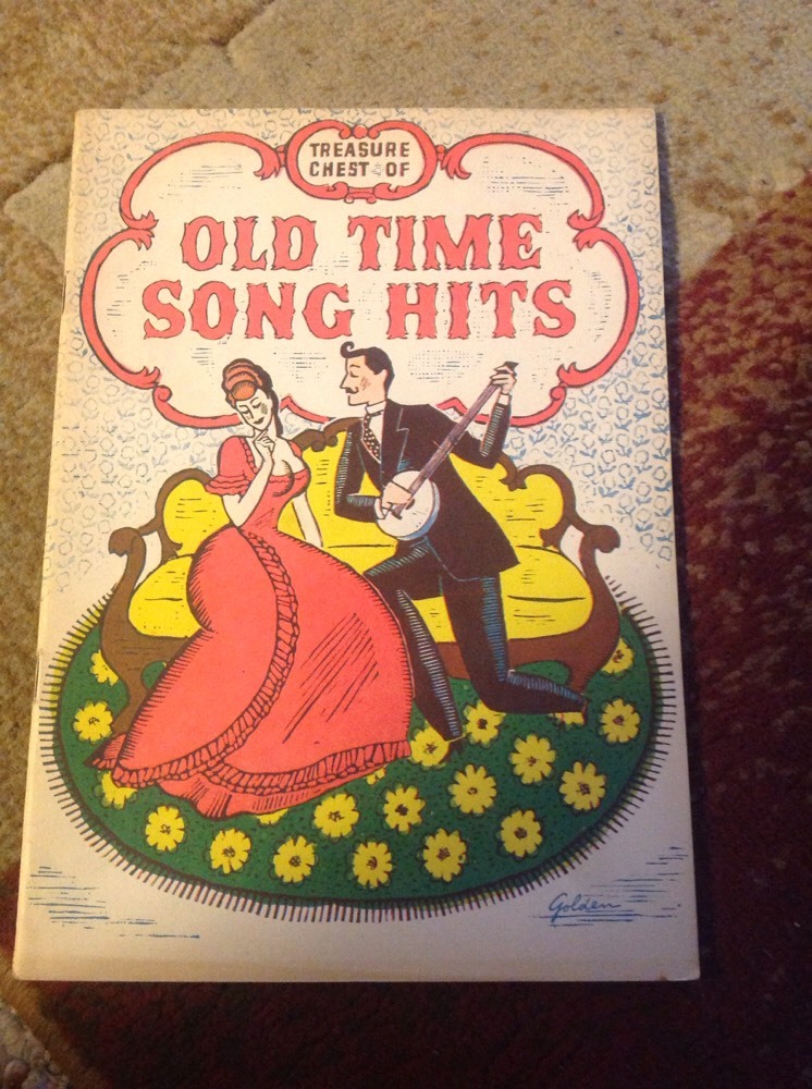 TREASURE CHEST OF OLD TIME SONG HITS1935VINTAGE SONGBOOKEXCELLENT