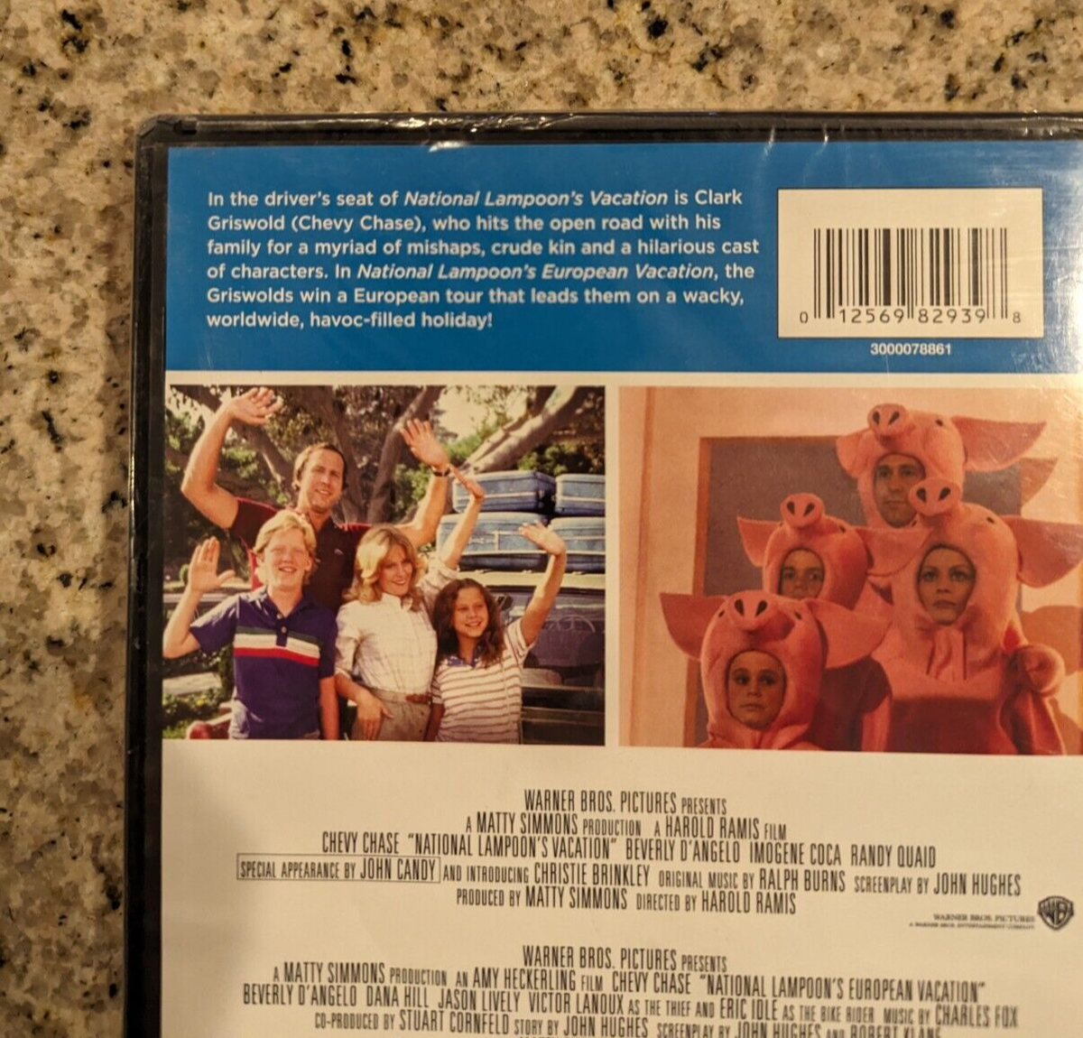 National Lampoon's Vacation 1983+Lampoons European 1985 DVD MOVIE