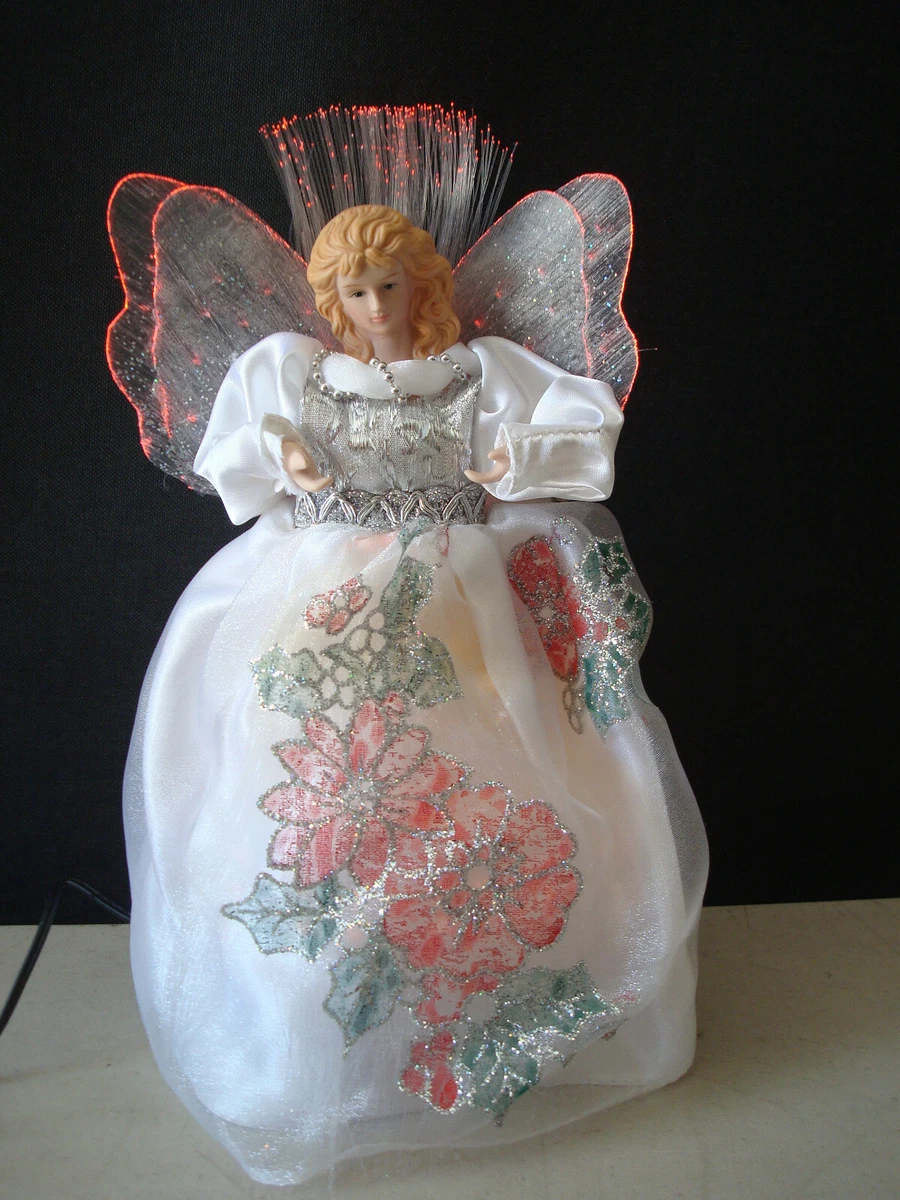 Fiber Optic Angel Figurines
