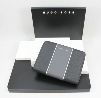 Hugo Boss Gear Blue Konferenzmappe Schreibmappe A5 HTM802N (109)